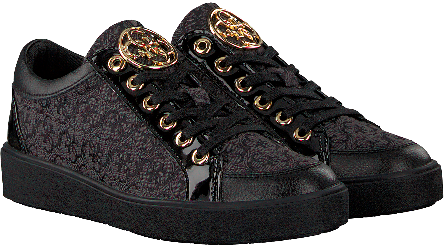 Black GUESS shoe FLGLN3 FAL12 Omoda