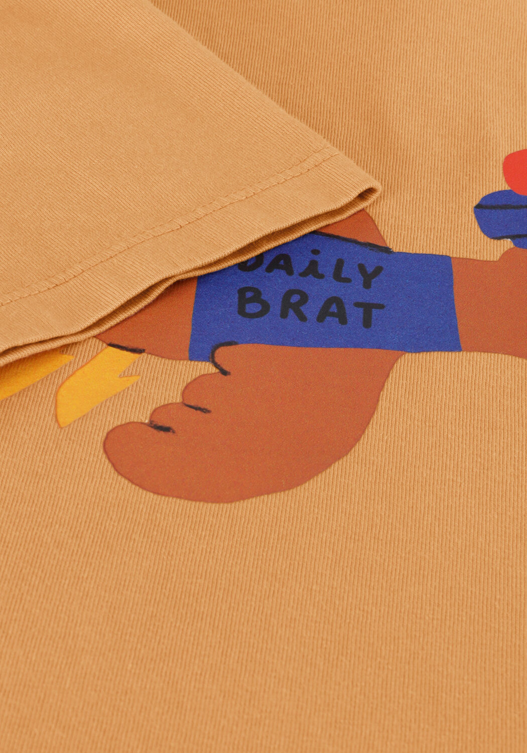 Braune DAILY BRAT T-shirt FLYING WABLER T-SHIRT - large