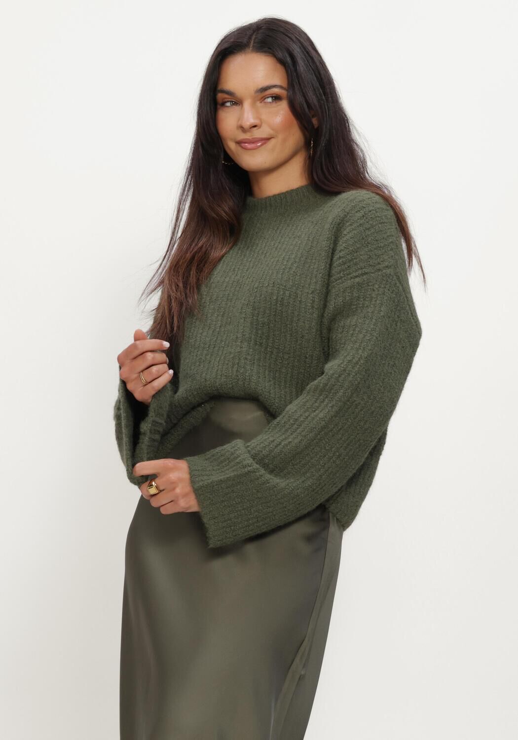 Gr&uuml;ne EDITED Pullover SALOME JUMPER - large