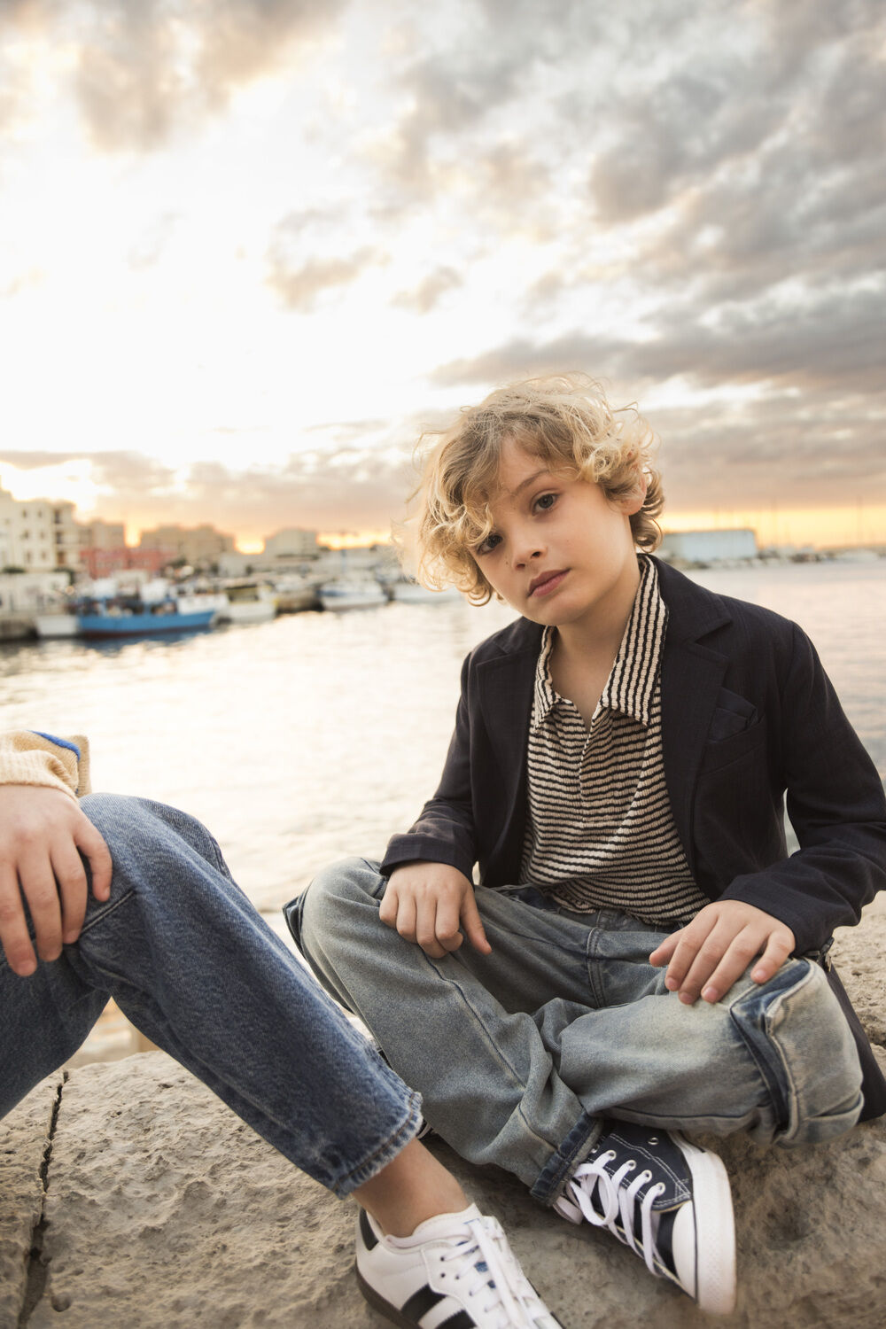 Blaue VINGINO Cargo jeans PEPPE CARGO - large