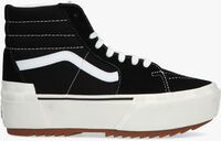 Schwarze VANS UA SK-8HI STACKED Sneaker high - medium