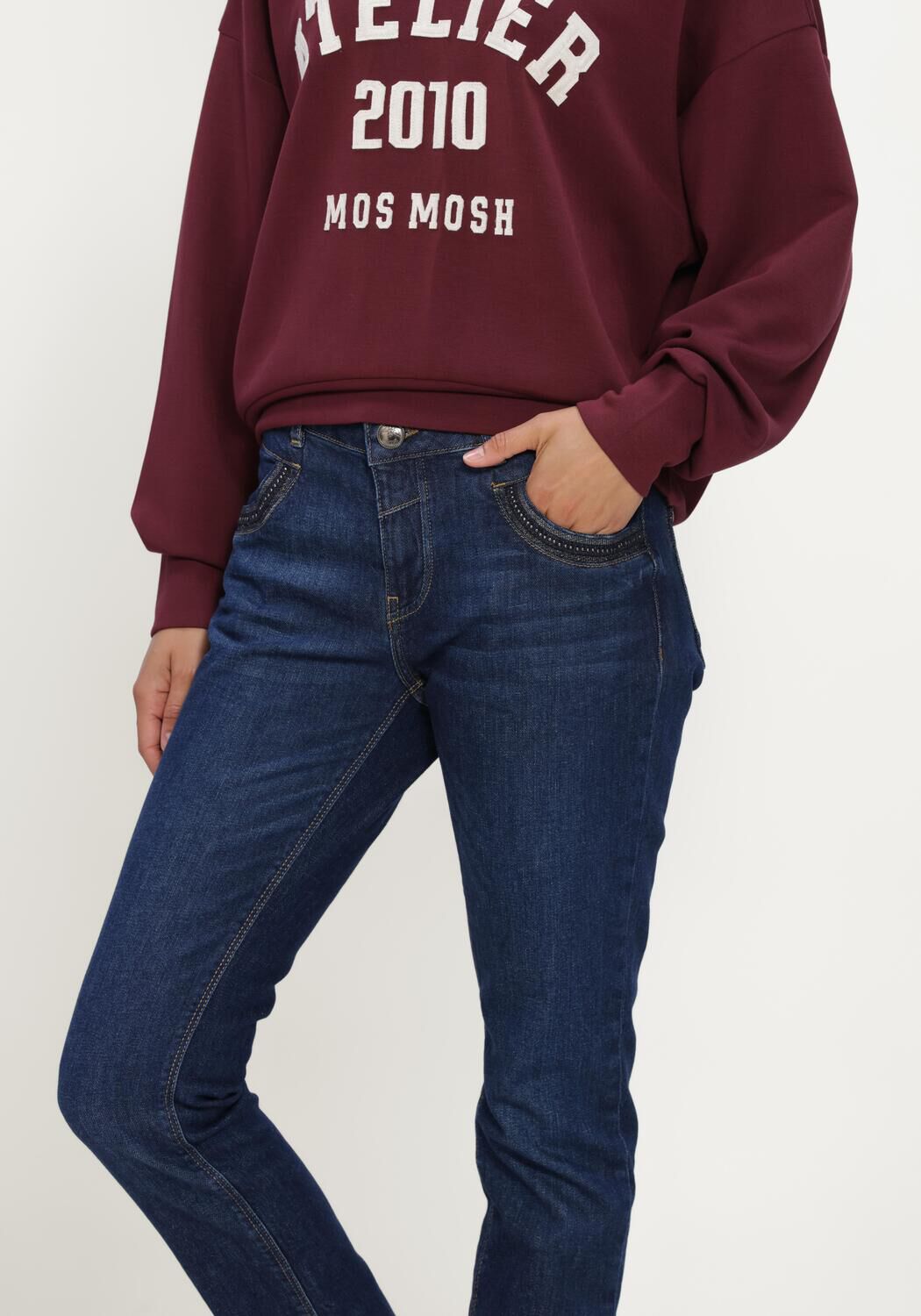 Blaue MOS MOSH Skinny jeans MMNAOMI BRAN JEANS - large