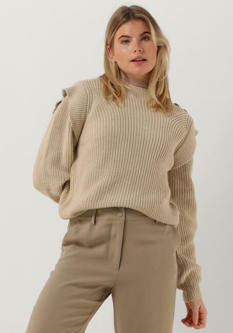 Beige MINUS Pullover ARYA KNIT PULLOVER - large