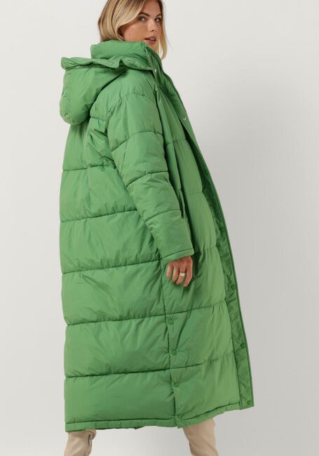 Grüne NOTRE-V Wattierte Jack PUFFER LONG - large