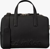 Schwarze CALVIN KLEIN Handtasche EDGE DUFFLE - medium