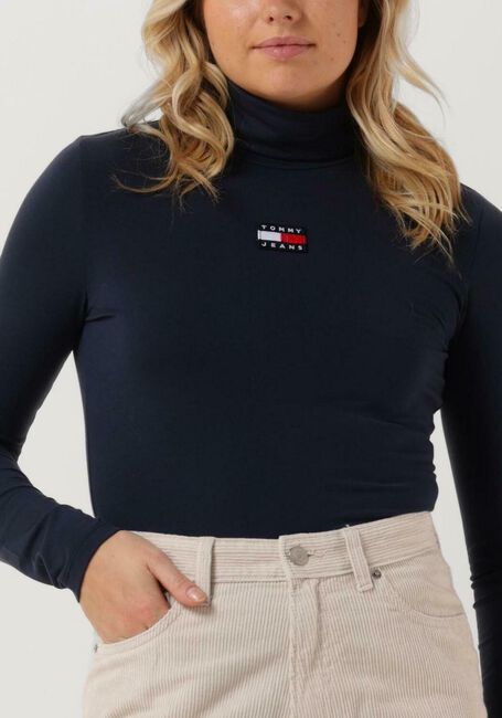 Dunkelblau TOMMY JEANS Langarmshirts OTHER KNIT LONGSLEEVE - large