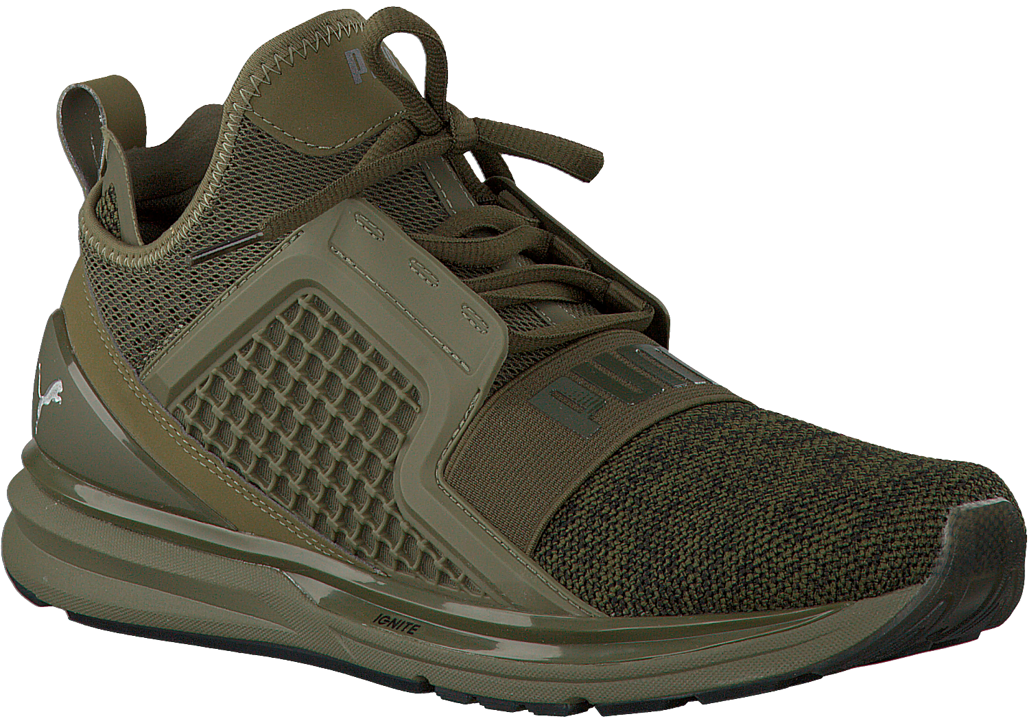 Grüne PUMA Sneaker IGNITE LIMITLESS KNIT | Omoda