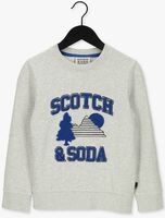 Hellgrau SCOTCH & SODA Sweatshirt 167575-22-FWBM-D40