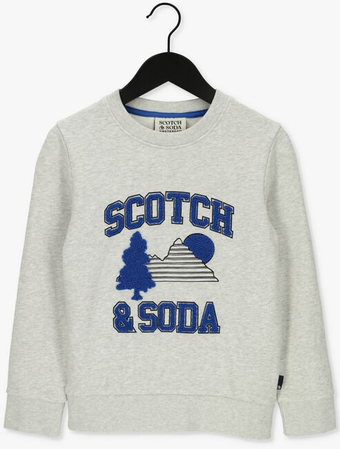 Hellgrau SCOTCH & SODA Sweatshirt 167575-22-FWBM-D40 - large