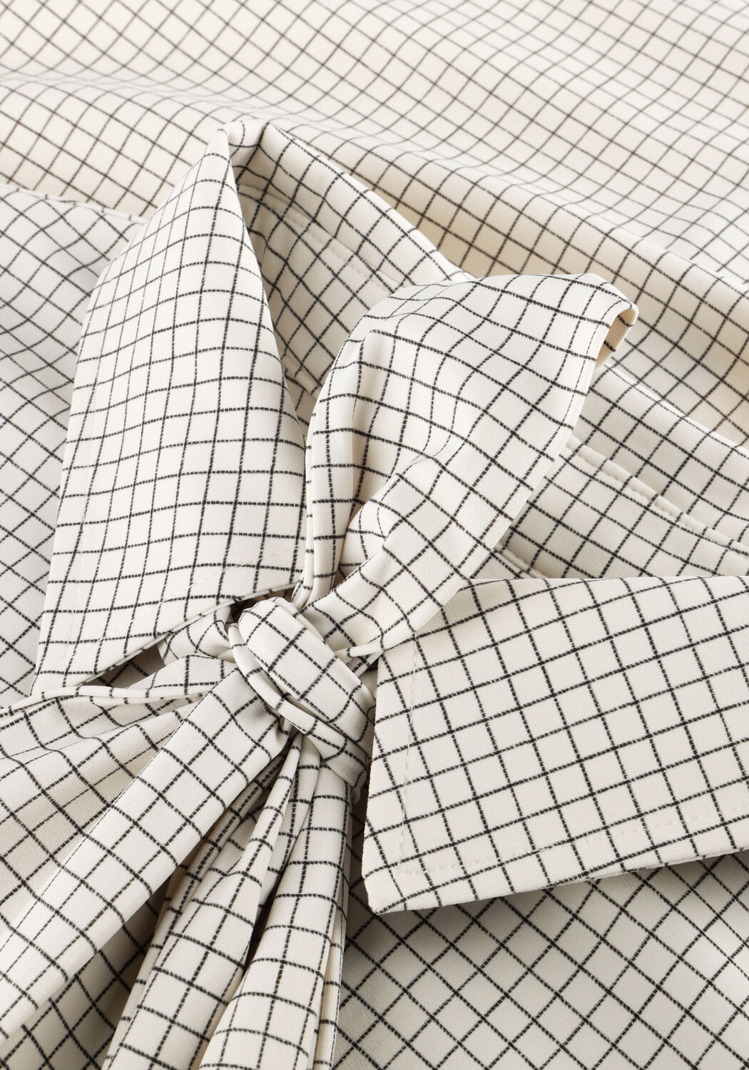 Nicht-gerade weiss STUDIO ANNELOES Blusen HOLLIS DOT CHECK BLOUSE - large