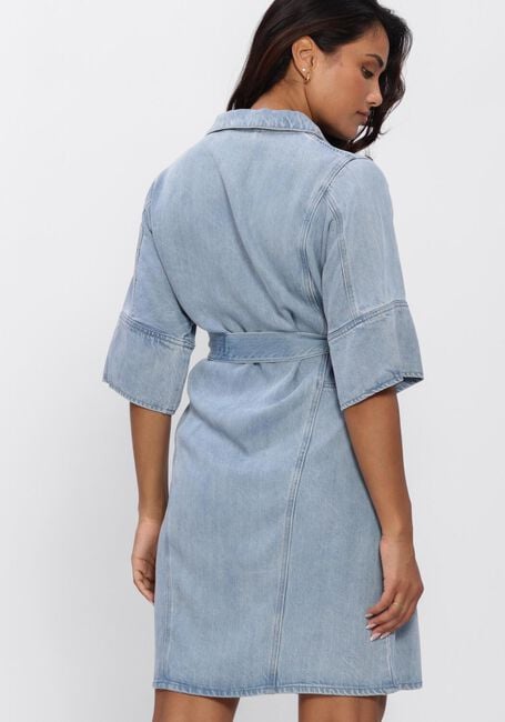 Hellblau ANOTHER LABEL Minikleid ALGENIVEE DRESS S/S - large