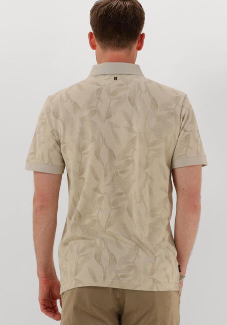 Beige PME LEGEND Polo-Shirt TWO TONE PIQUE PRINTED - large