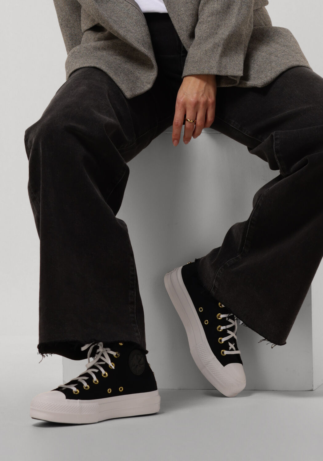 Schwarze CONVERSE Sneaker High CHUCK TAYLOR ALL STAR LIFT PLATFORM - large