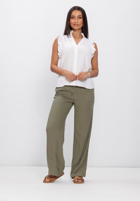 Wei&szlig;e SELECTED WOMEN Blusen SLFVIVA SL SUN RUFFLE TOP - large