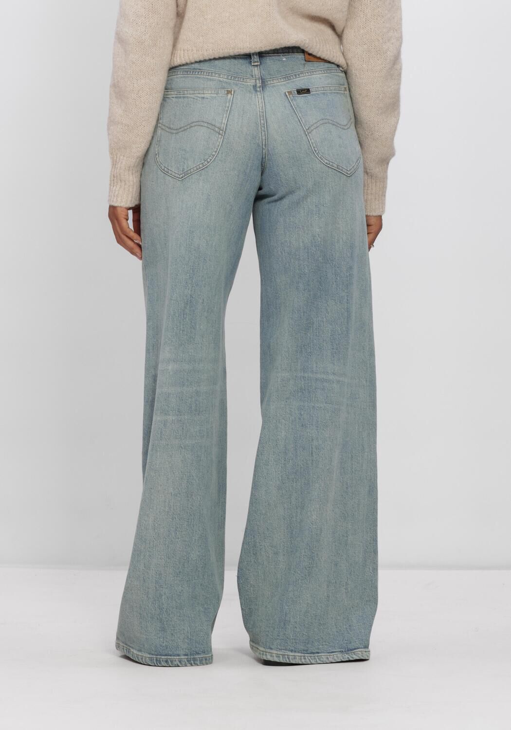 Hellblau LEE Wide jeans HOPE - large