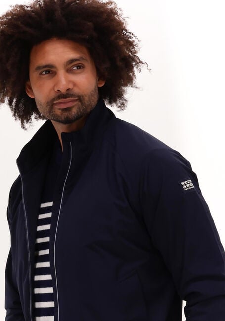 Dunkelblau SCOTCH & SODA Jack CLASSIC HARRINGTON SOFT-SHELL JACKET - large