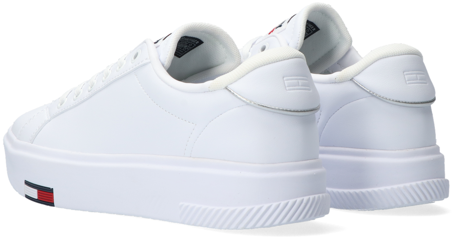 Weiße TOMMY HILFIGER Sneaker low TOMMY JEANS FASHION CUPSOLE Omoda