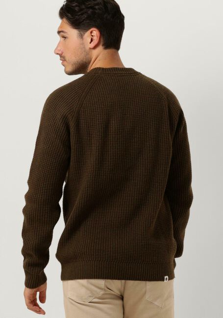 Dunkelgrün ANERKJENDT Pullover AKSUNE STRUCTURE KNIT - large