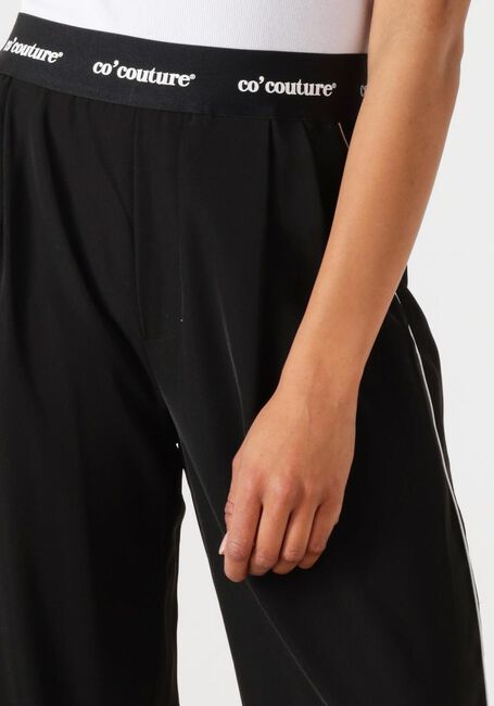Schwarze CO'COUTURE Hose AMINACC LOGO PIPING LL PANT - large
