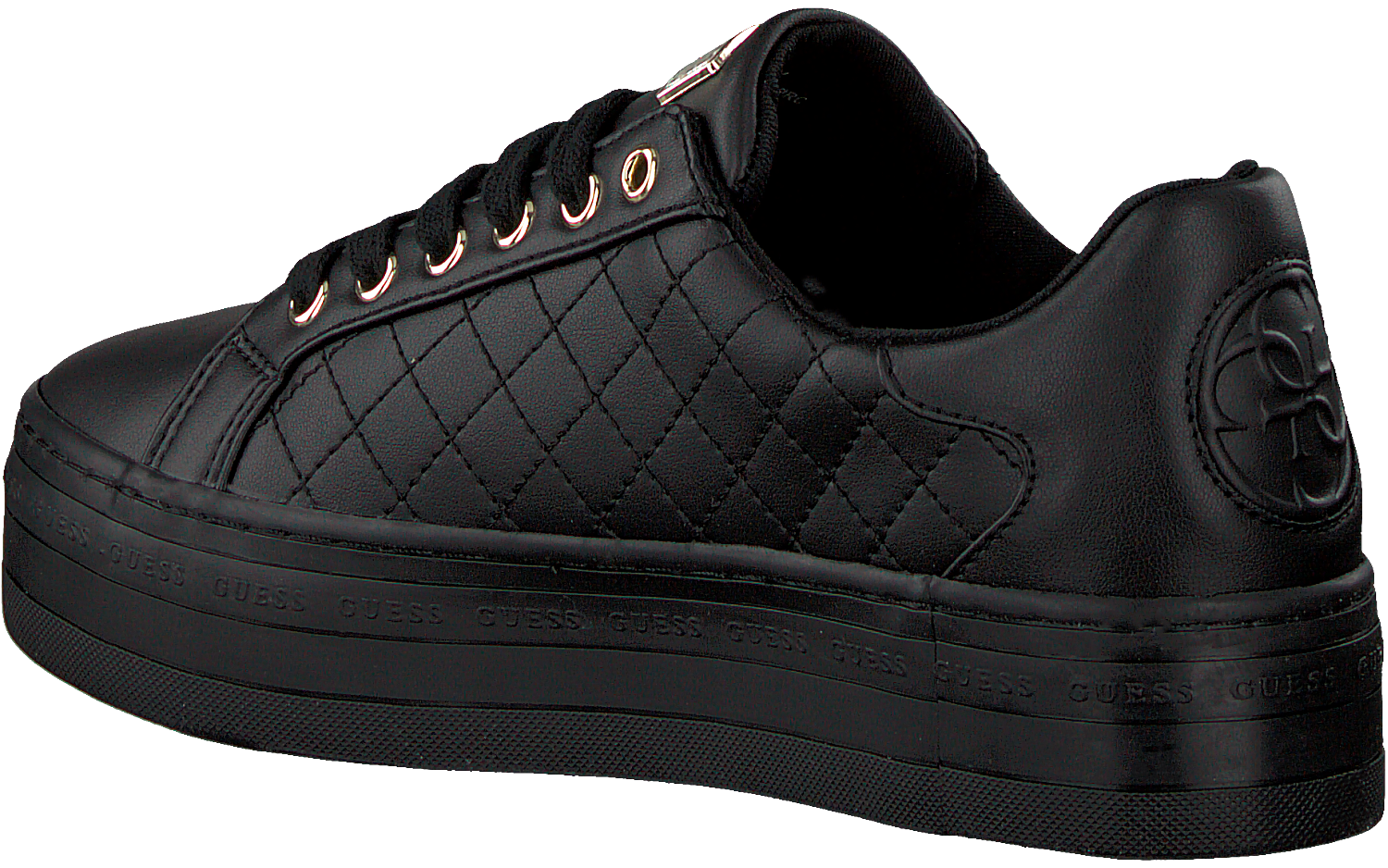 Guess damen sneaker schwarz clearance