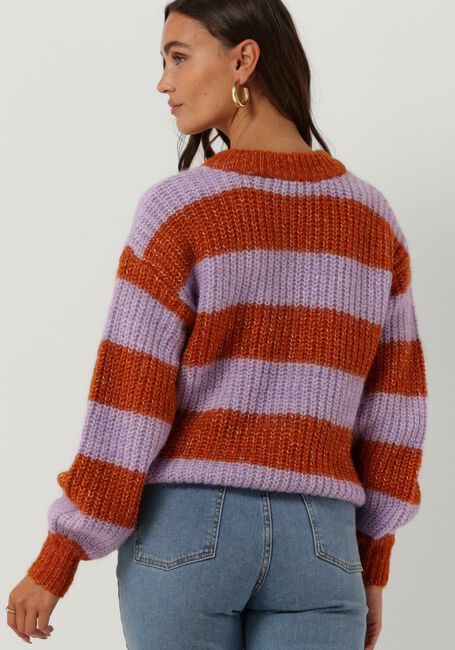 Braune SELECTED FEMME Pullover SCARLETT LS KNIT - large
