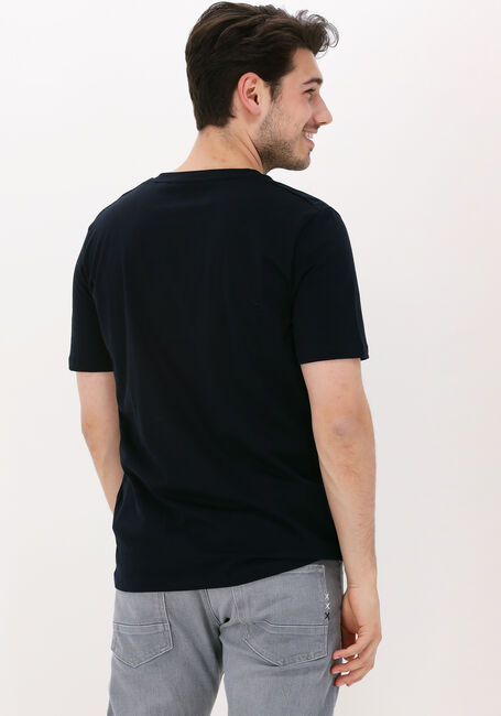 Dunkelblau SCOTCH & SODA T-shirt CREWNECK JERSEY T-SHIRT - large