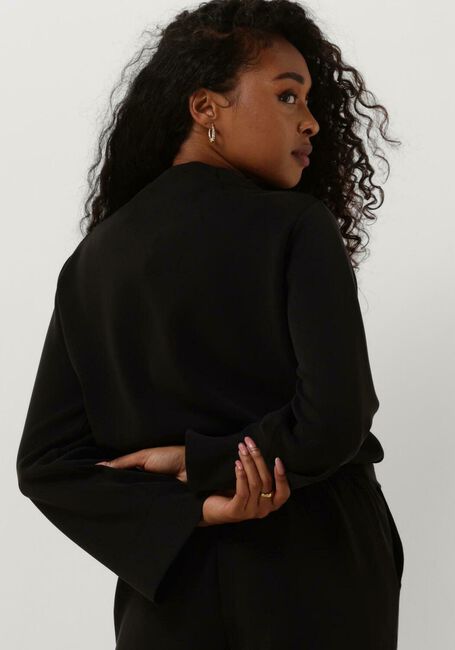 Schwarze MY ESSENTIAL WARDROBE Sweatshirt ELLEMW COLLAR BLOUES - large
