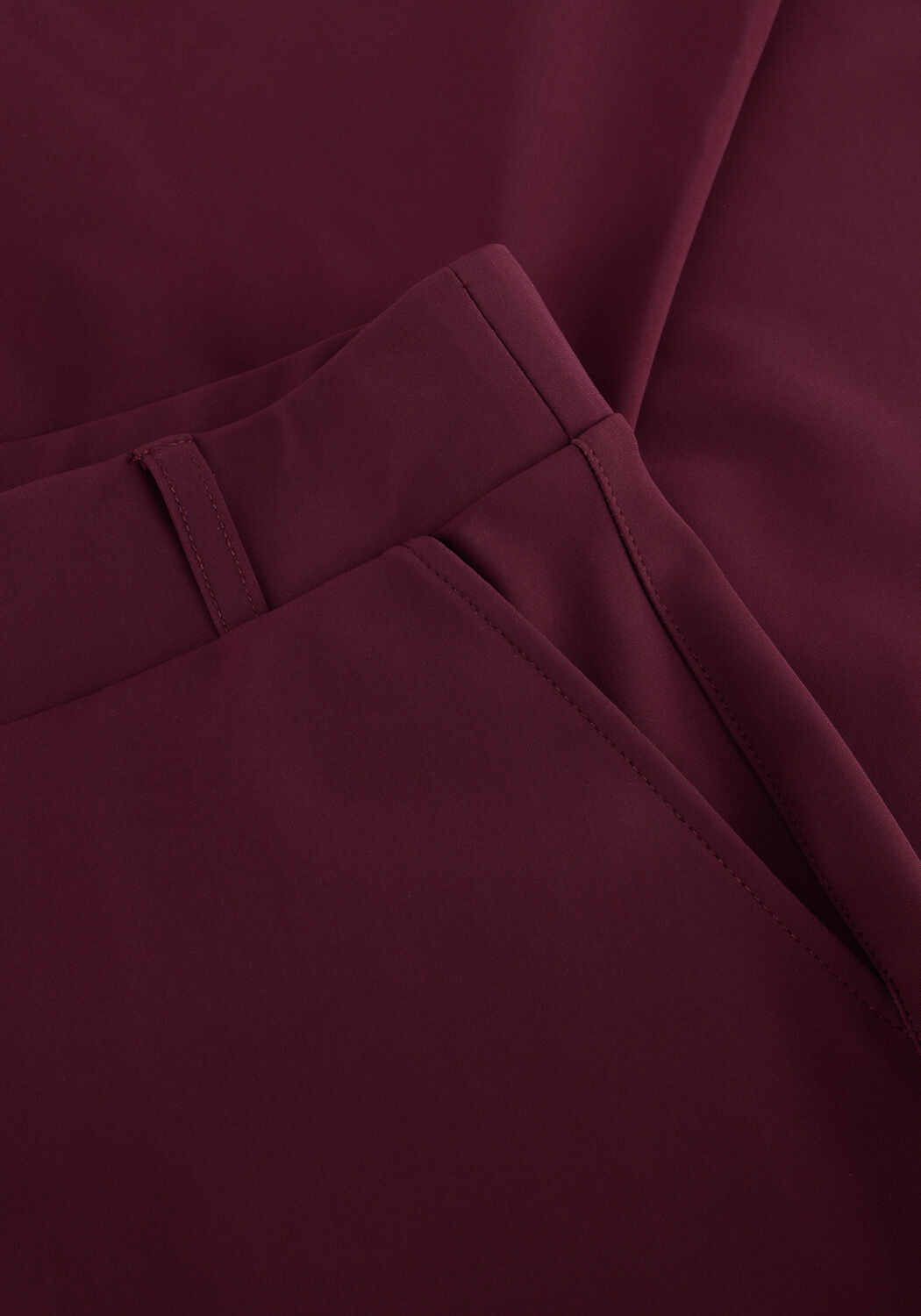 Bordeaux STUDIO ANNELOES Schlaghose FLAIR BONDED TROUSERS - large