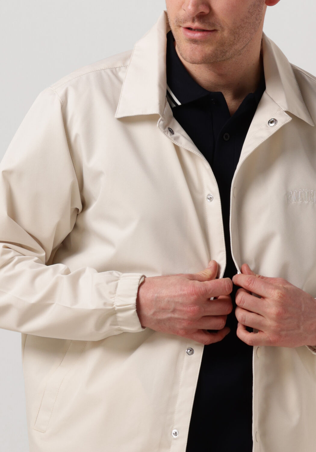 nicht gerade weiss woodbird jack frane coach jacket
