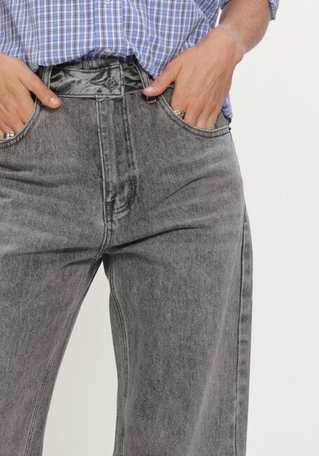 Graue HAUTE L'AMITI&Eacute; Barrel jeans FLIP BARREL GREY TALL JEANS - large