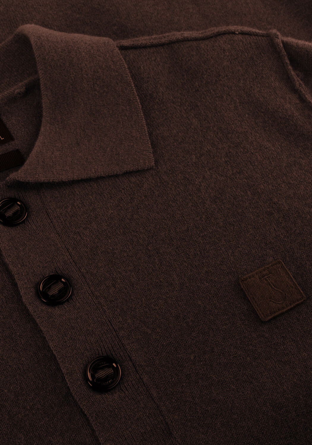 Braune BUTCHER OF BLUE Polo-Shirt CLIFDEN POLO - large