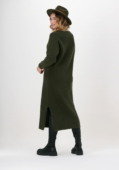 Grüne ANOTHER LABEL Midikleid HANNA KNITTED DRESS - large
