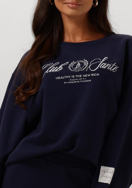 Blaue SOEURS DE PROVENCE Sweatshirt LAURE SWEATER - large