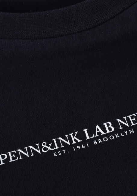 Schwarze PENN & INK Sweatshirt S22F1103LAB - large