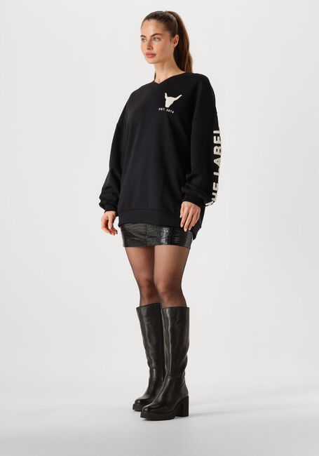 Schwarze ALIX THE LABEL Pullover LADIES KNITTED THE LABEL SWEATER - large