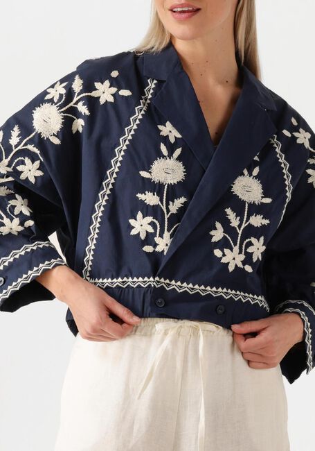 Dunkelblau ANTIK BATIK Jack WINNA BOMBER - large