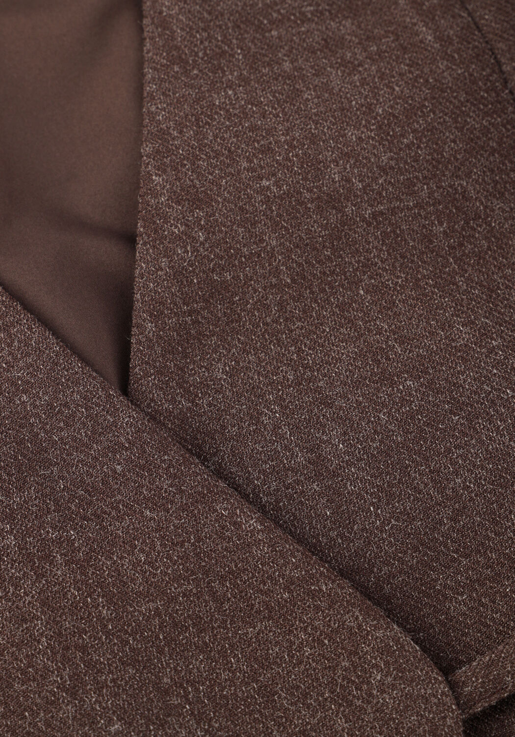 Braune NEO NOIR Gilet SAMARA MELANGE WAISTCOAT - large