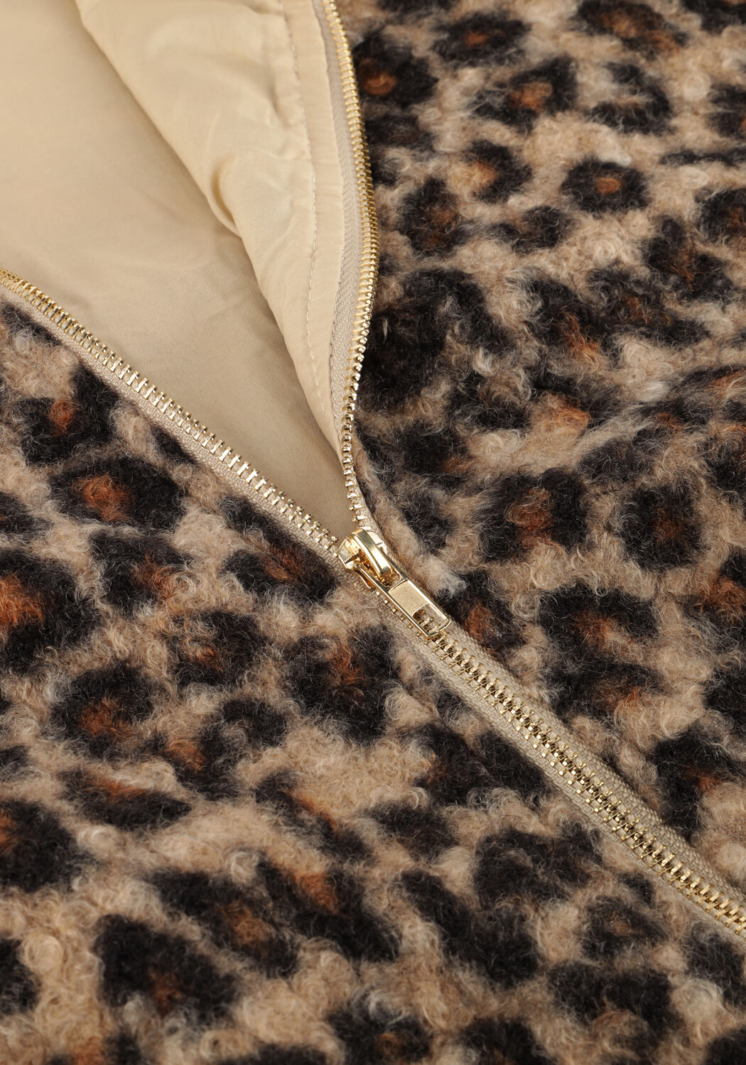 Braune YDENCE Fake-Fur-Jack JACKET RORY - large