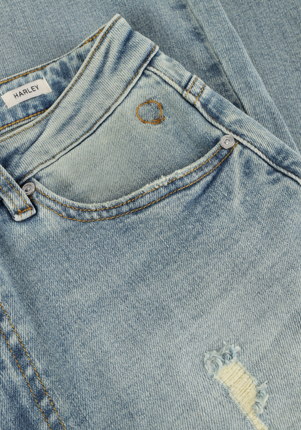 Blaue CIRCLE OF TRUST Wide jeans HARLEY DNM - large