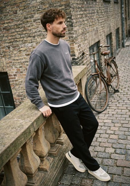 Dunkelgrau FOR&Eacute;T Sweatshirt NOON SWEATSHIRT - large