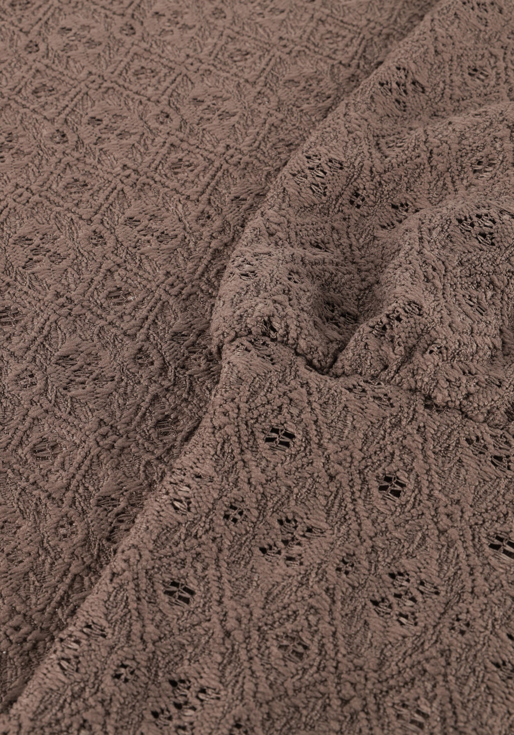 Braune OBJECT Pullover OBJLAILA L/S RE TOP NOOS - large