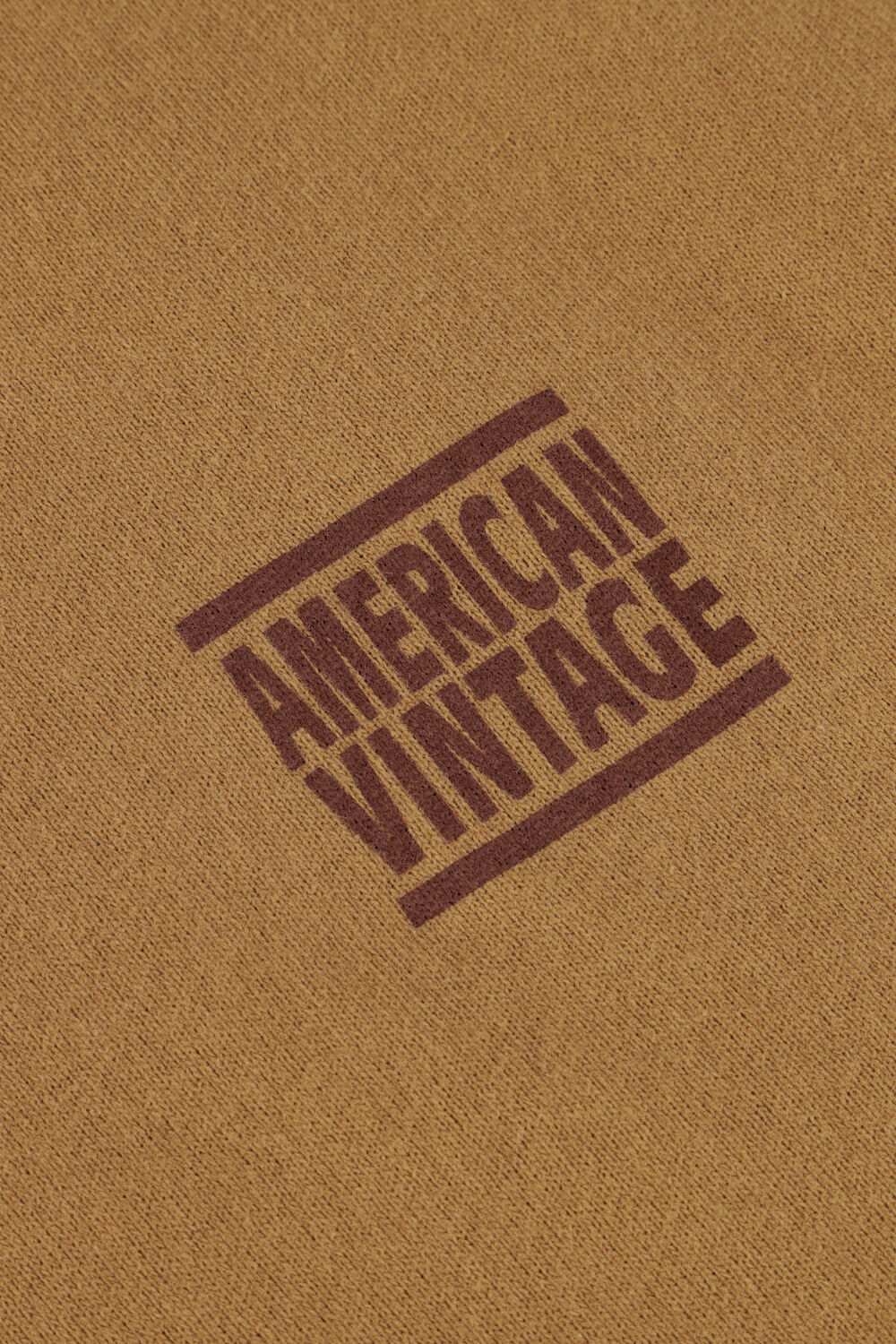 Braune AMERICAN VINTAGE T-shirt YKOBOW - large