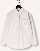 Ecru CALVIN KLEIN Blusen WOVEN LABEL RELAXED SHIRT Ecru CALVIN KLEIN Blusen WOVEN LABEL RELAXED SHIRT - medium