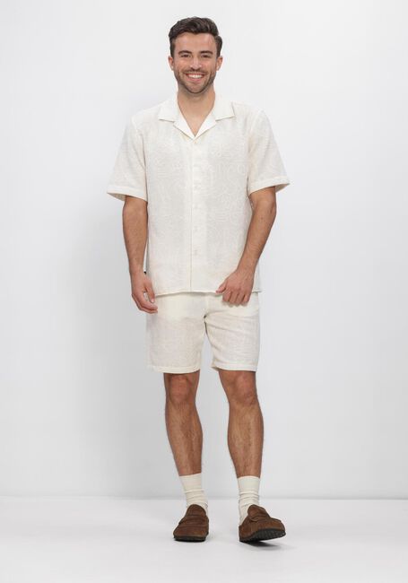 Wei&szlig;e BUTCHER OF BLUE Casual-Oberhemd ALEX RESORT EMBRO SHIRT SS - large