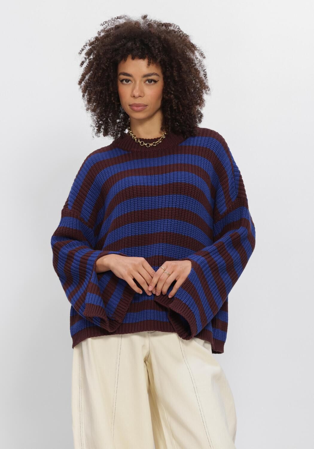 Mehrfarbige/Bunte HARPER & YVE Top ALICE-JU - large