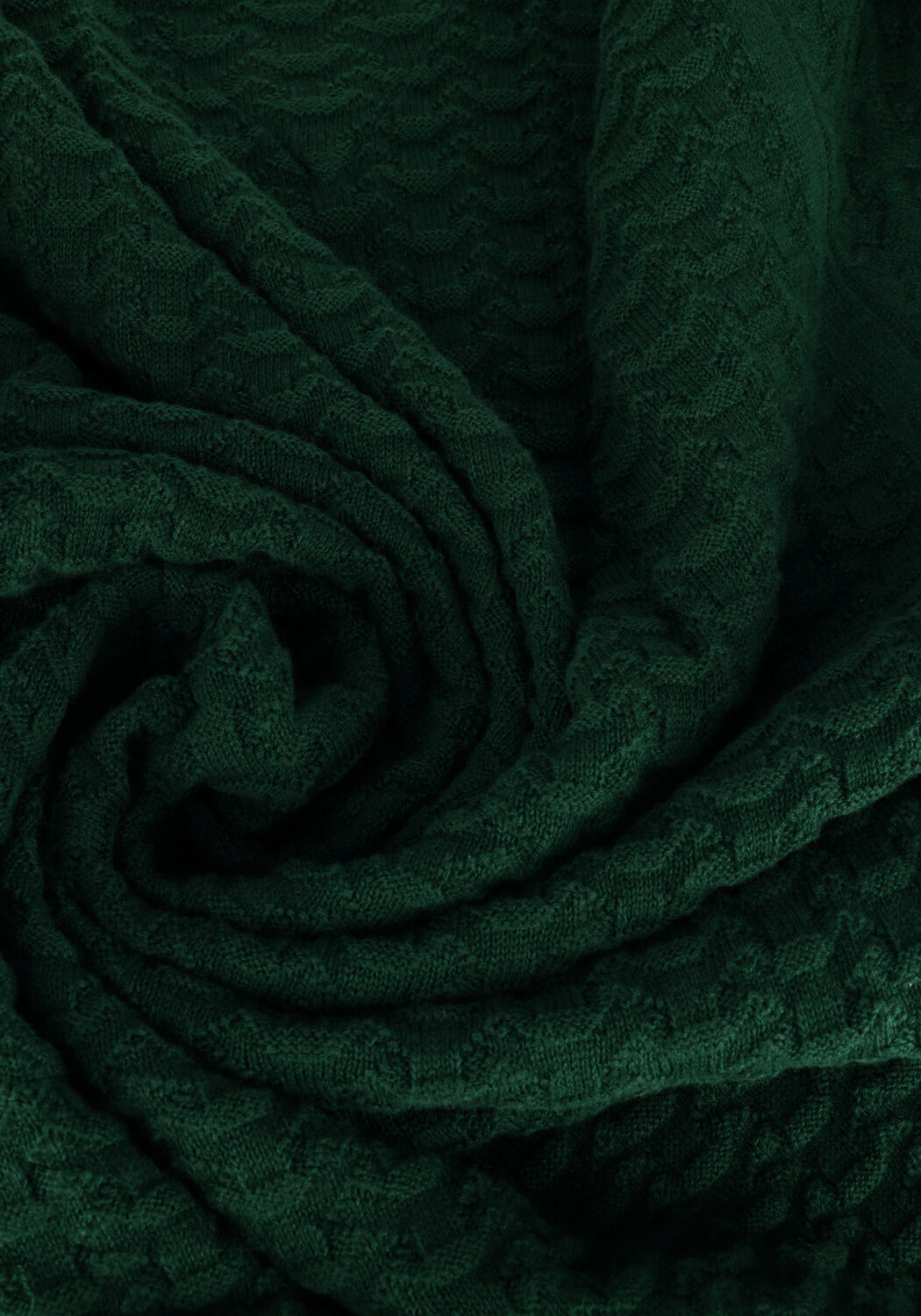 Dunkelgr&uuml;n TOMMY HILFIGER Pullover EXAGGERATED STRUCTURE CREW NECK - large