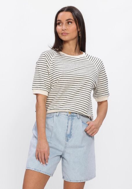 Sand BY-BAR Tops & T-shirts NEVA HEAVY STRIPE - large