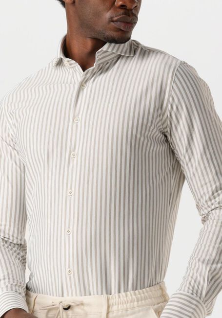 Taupe PROFUOMO Klassisches Oberhemd SHIRT X-CUTAWAY SC SF JAPANESE KNITTED - large