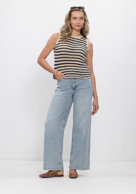 Blaue MODSTR&Ouml;M Wide jeans ISOLDEMD SOLID PANTS - large