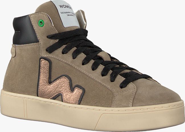 Taupe WOMSH Sneaker high BASK - large